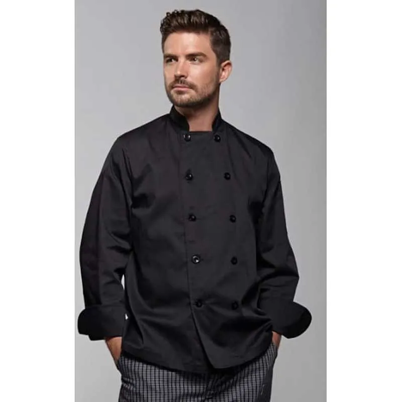 CHAQUETILLA NEGRA UNISEX MANGA LARGA CONFORT FIT  MONZA