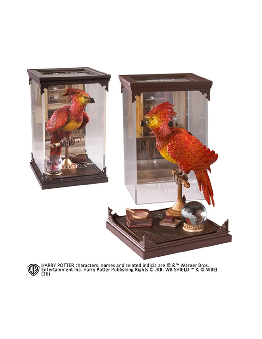 Figura Fawkes el Fénix, saga Harry Potter